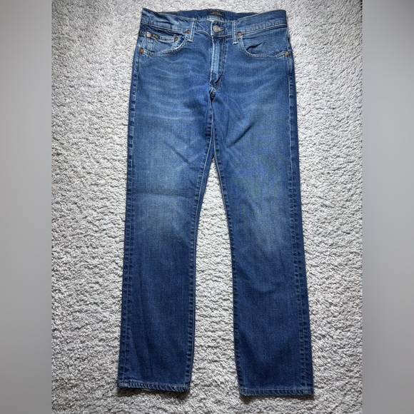 Polo Ralph Lauren Jeans Mens 32 x 30 Straight Regular Classic Modest Preppy Jean - Picture 1 of 5